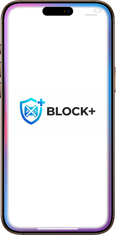 BLOCK+のスマホ画面